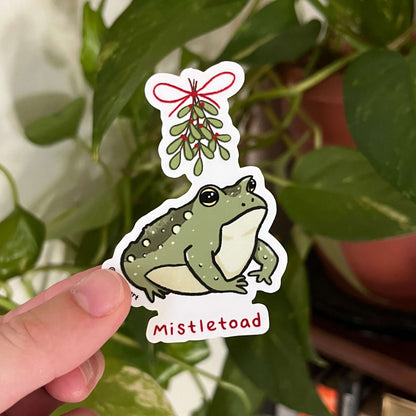 Mistletoad Sticker