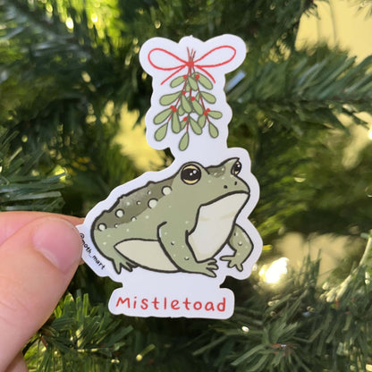 Mistletoad Sticker