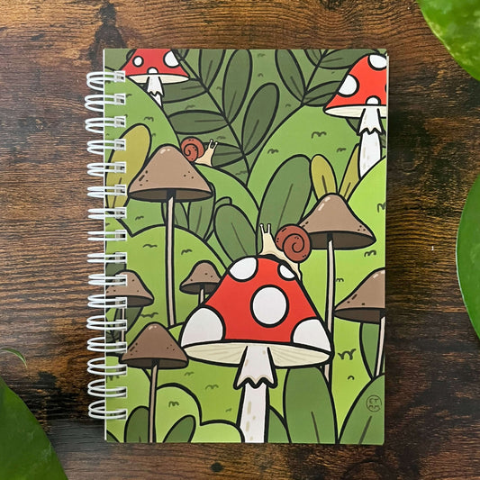 A5 Reusable Mushroom Sticker Book